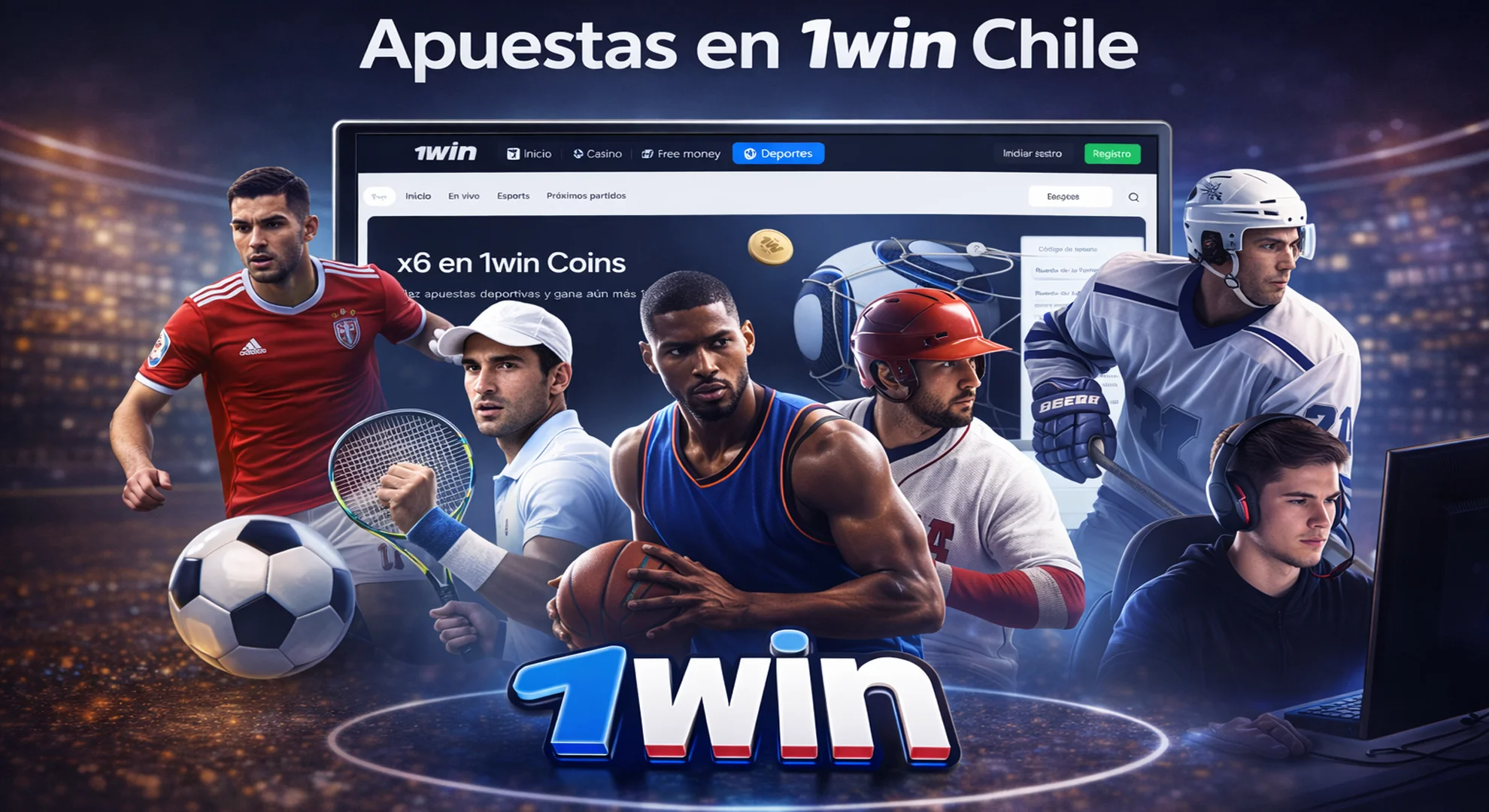 Apuestas en 1win Chile