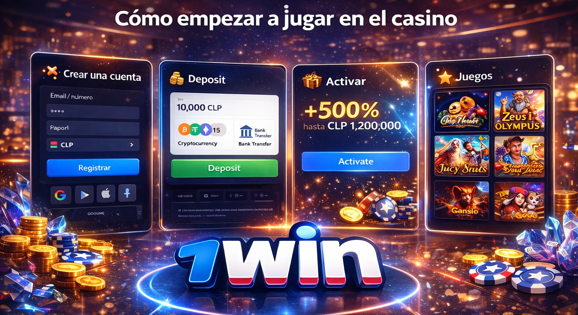 Cómo empezar a jugar en el casino